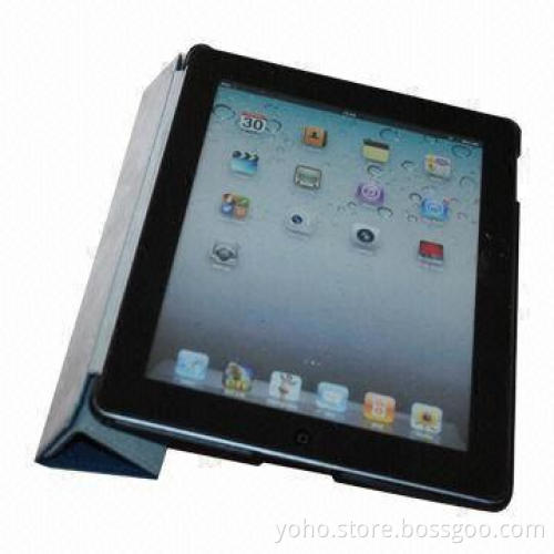 Ultra-slim Leather Cases for New iPad with Super Artificial, Magnetic to Faster Close